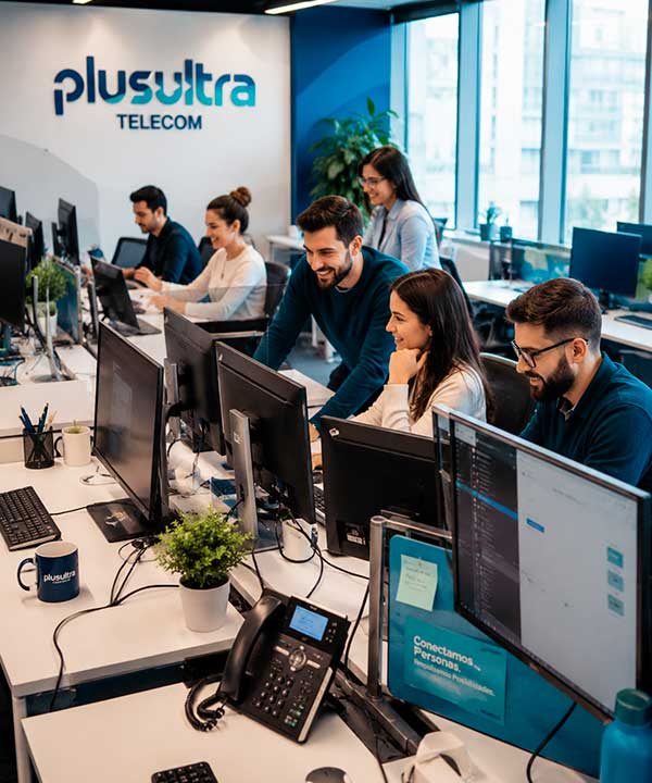 Equipo de PlusUltra Telecom